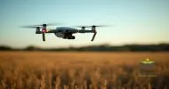 drones na agricultura de precisão