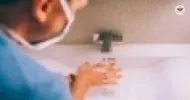 higienização das mãos em serviço de saúde