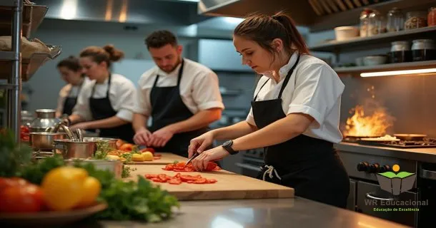 Curso Livre de auxiliar de cozinha