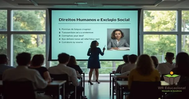 Curso Livre de direitos humanos e exclusão social