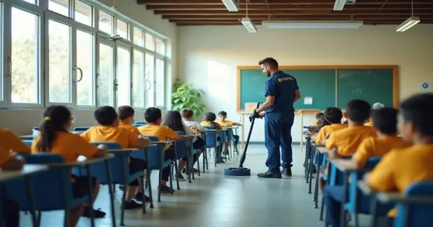 Curso Livre de limpeza profissional em instituições de ensino