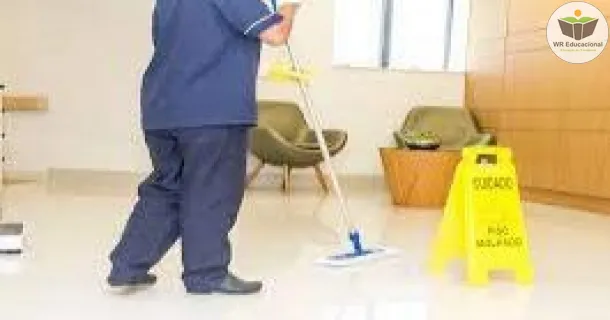 Curso Livre de boas práticas para o serviço de limpeza
