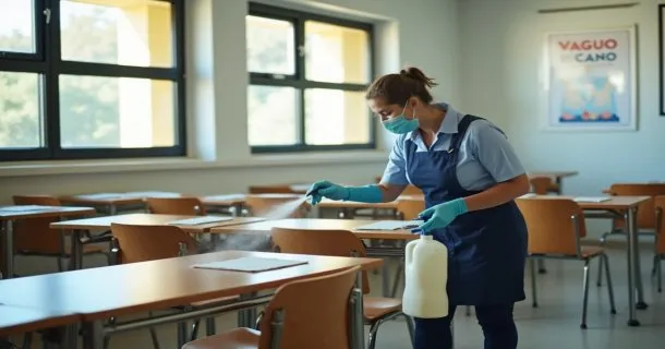 Curso Livre de protocolos de higiene para ambientes escolares seguros