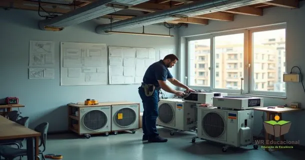 Curso Livre de manutenção de ar condicionado residencial e industrial